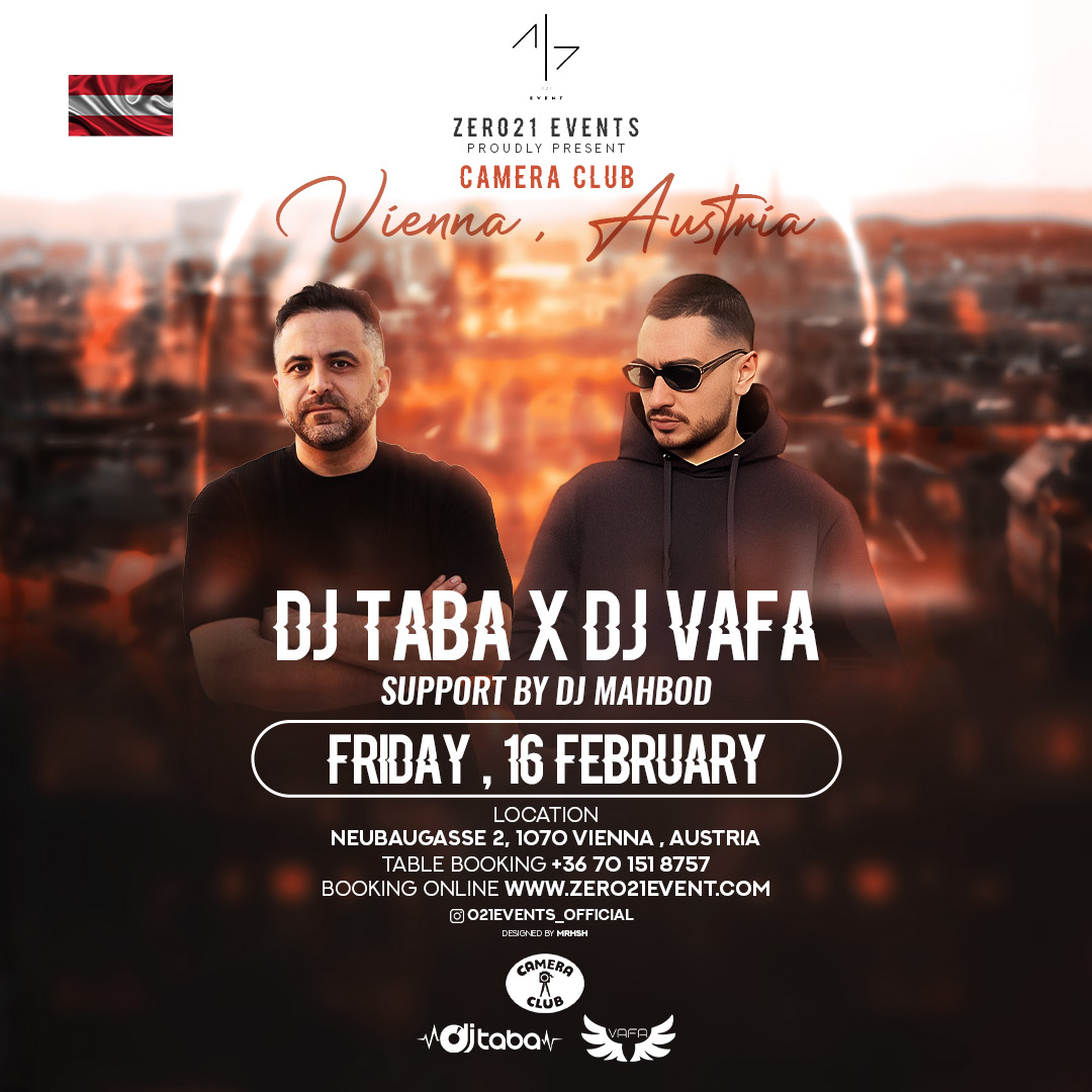 Dj performance TABA & VAFA in Vienna